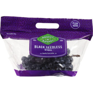 Basket & Bushel Black Seedless Grapes 1 ea