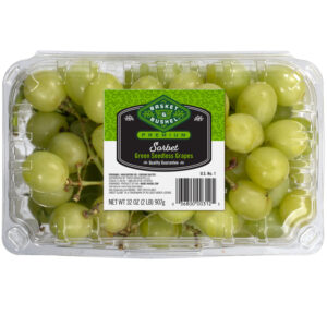 Basket & Bushel Premium Sorbet Green Seedless Grapes 32 oz