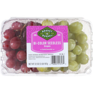 Basket & Bushel Bi-Color Seedless Grapes 32 oz