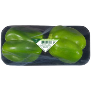 Basket & Bushel Green Bell Peppers 2 Each